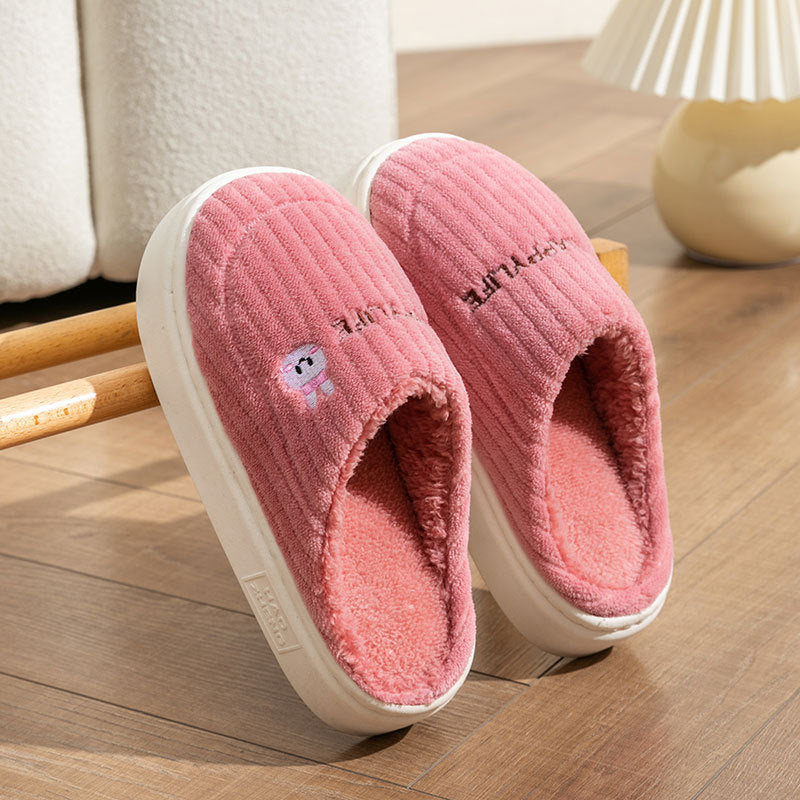 Cute Rabbit Plush Slippers