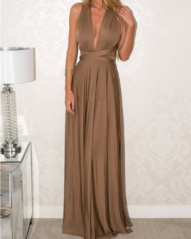 Bandage Convertible Boho Maxi Dress