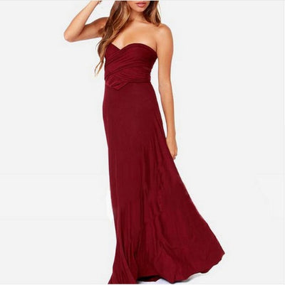 Bandage Convertible Boho Maxi Dress