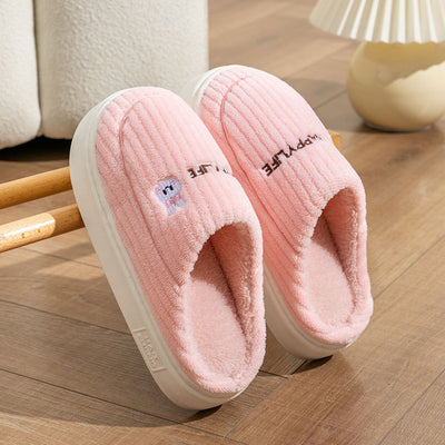 Cute Rabbit Plush Slippers