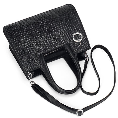 Leather One-shoulder Messenger Bag